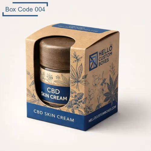 Custom CBD Skin Cream Boxes