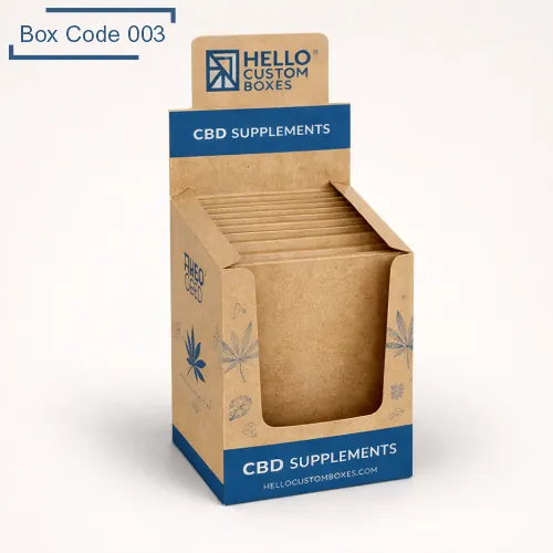 Custom CBD Supplements Boxes
