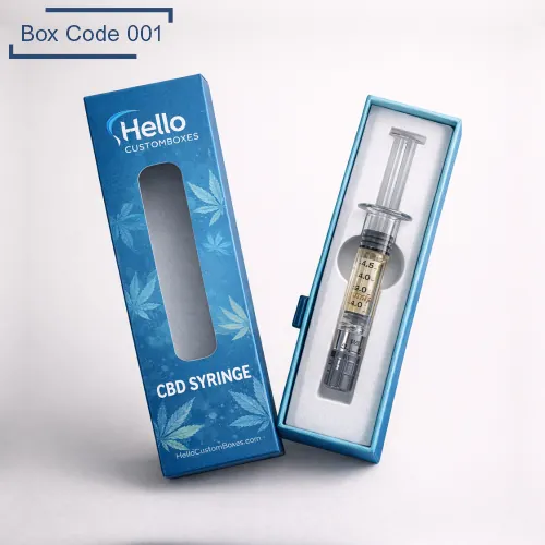 Custom CBD Syringe Boxes