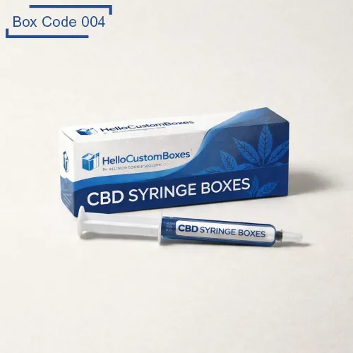 Custom CBD Syringe Boxes