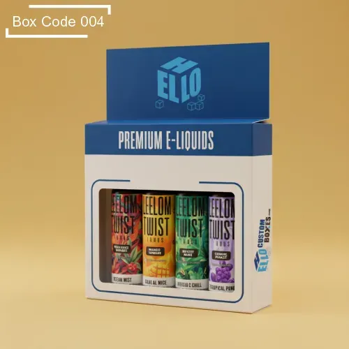 Custom E-Liquid Boxes