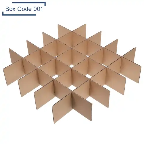 Custom Corrugated Box Dividers
