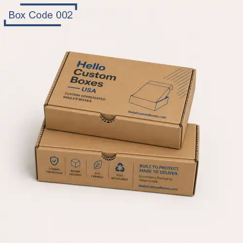 Custom Corrugated Mailer Boxes