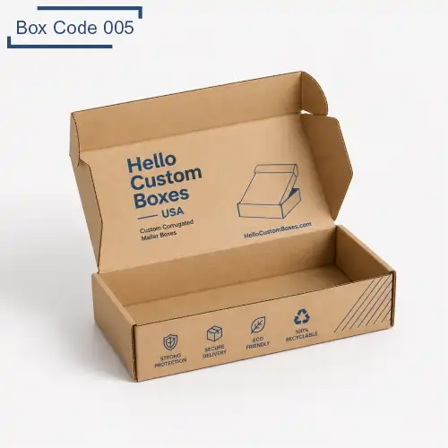 Custom Corrugated Mailer Boxes