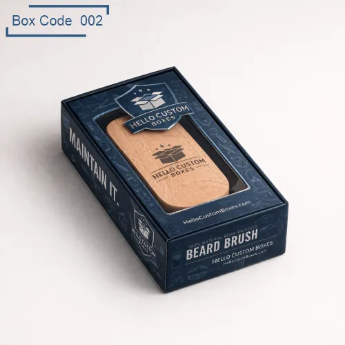 Custom Beard Brush Boxes