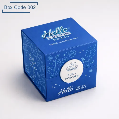 Custom Body Powder Packaging Boxes