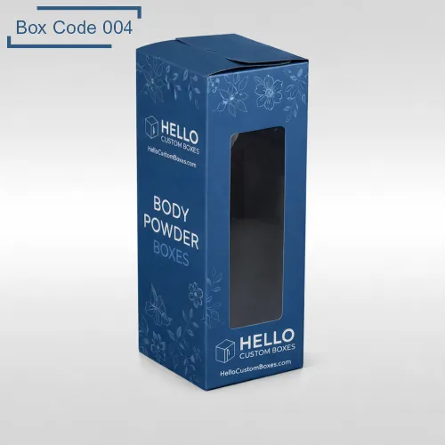 Custom Body Powder Packaging Boxes