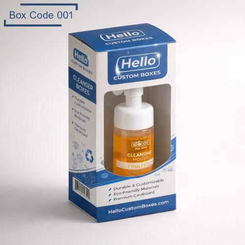 Custom Cleanser Boxes