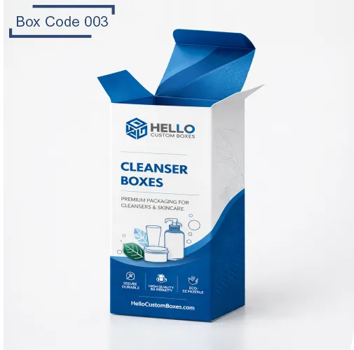 Custom Cleanser Boxes