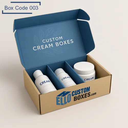 Custom Cream Boxes