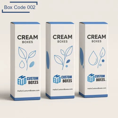 Custom Cream Boxes
