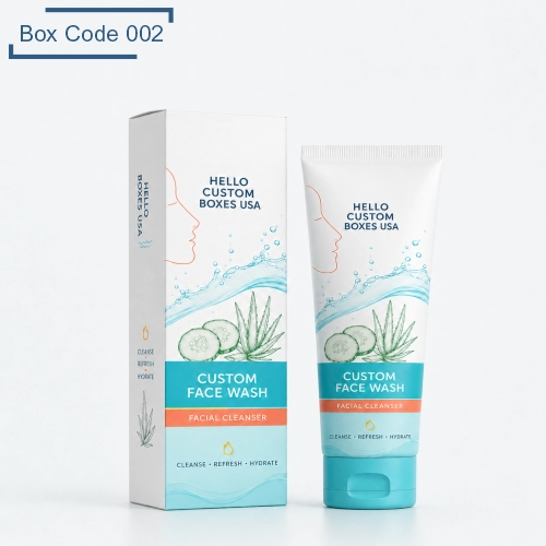 Custom Face Wash Boxes
