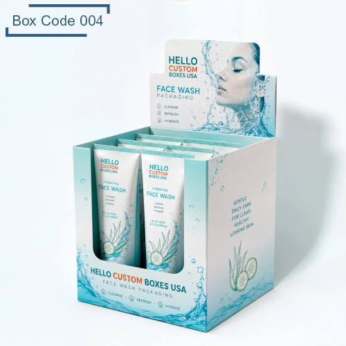 Custom Face Wash Boxes