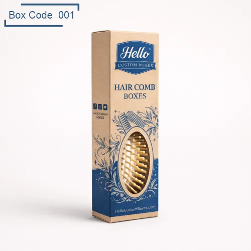 Custom Hair Comb Boxes