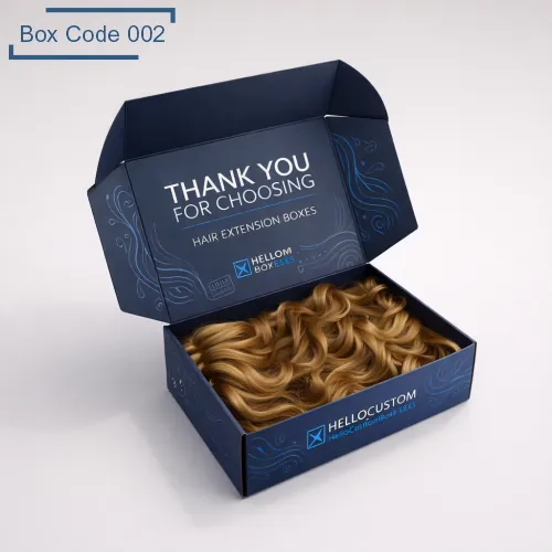 Custom Hair Extension Boxes