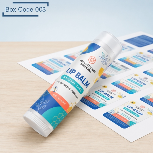 Custom Lip Balm Labels
