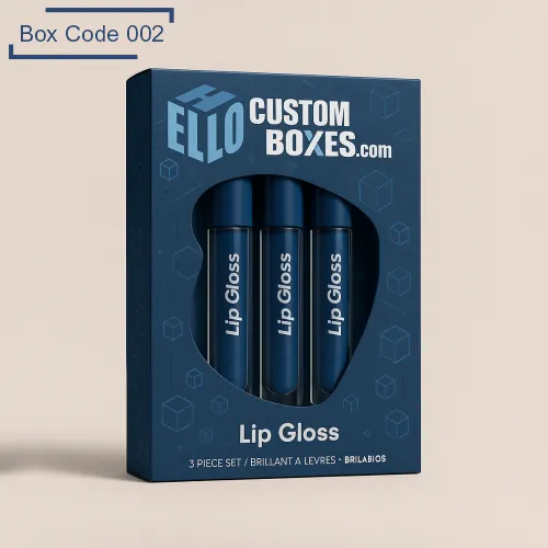 Custm Lip Gloss Boxes
