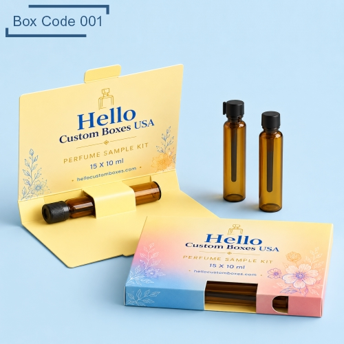 Perfume Sample Box Packaging