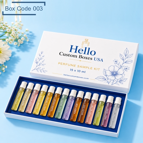 Perfume Sample Box Packaging