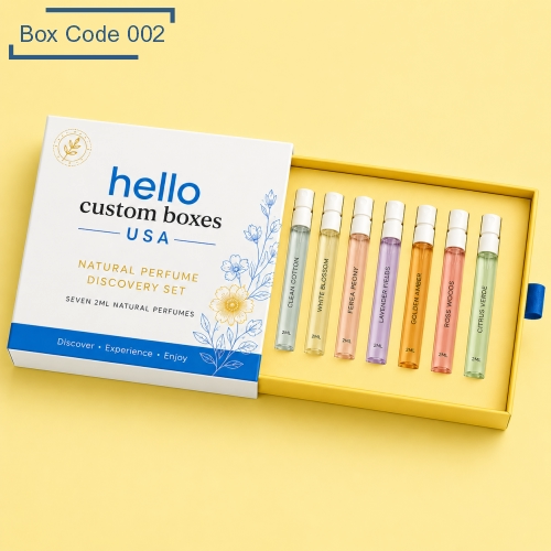 Perfume Sample Box Packaging