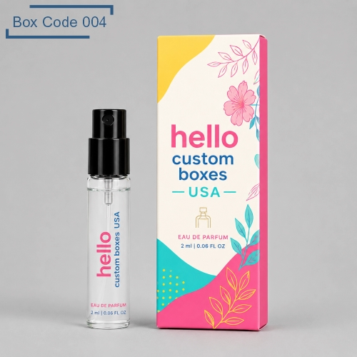 Perfume Sample Box Packaging