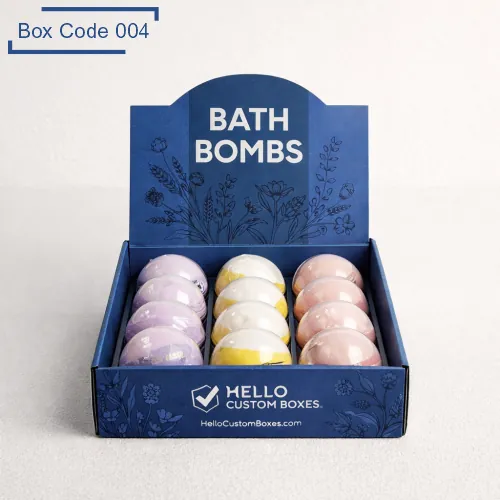 Custom Bath Bomb Display Boxes