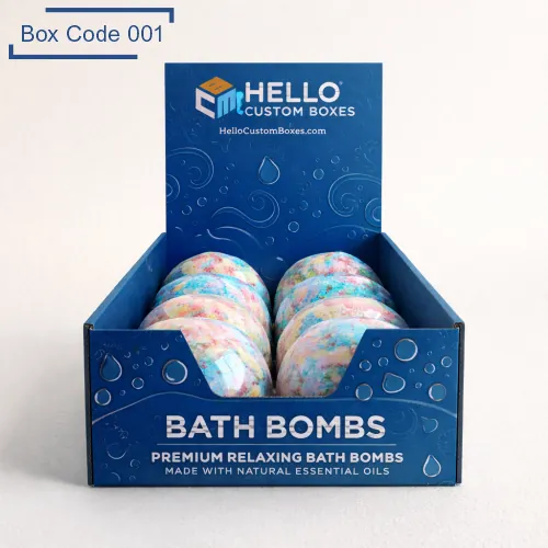 Custom Bath Bomb Display Boxes