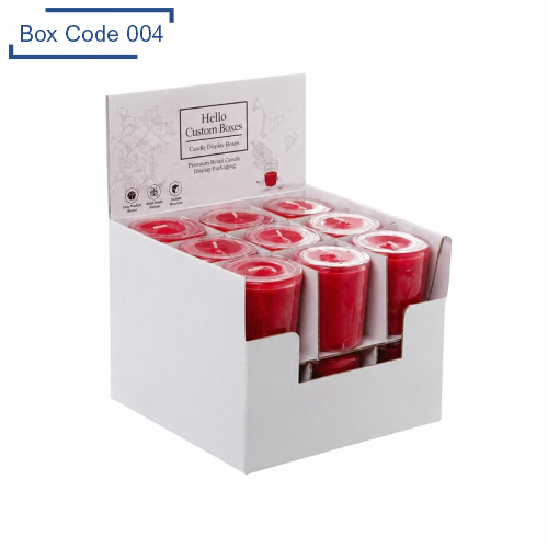 Custom Printed Candle Display Boxes