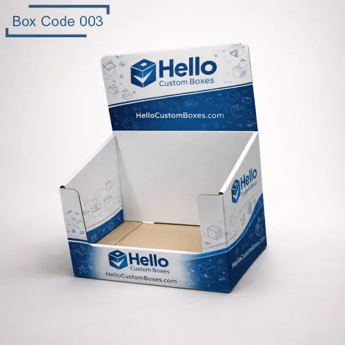 Cardboard Countertop Display Boxes