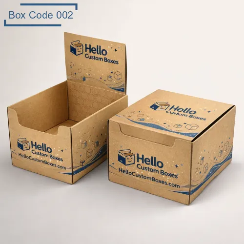 Cardboard Countertop Display Boxes