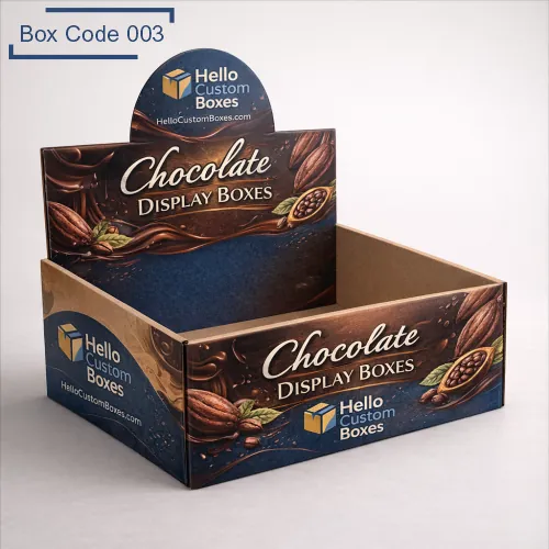 Custom Chocolate Display Boxes