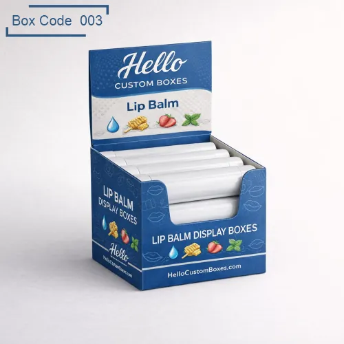 Custom Lip Balm Display Boxes