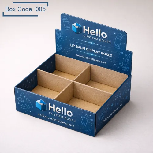 Custom Lip Balm Display Boxes