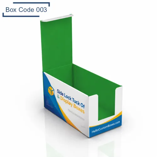 Side Lock Tuck Top Display Boxes