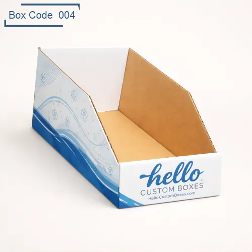 Custom White Display Boxes