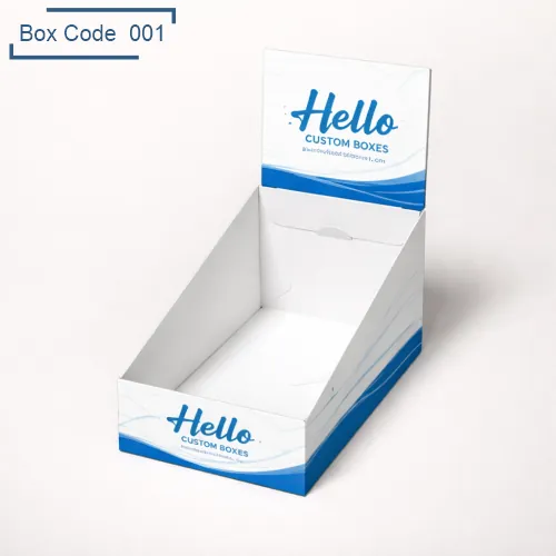 Custom White Display Boxes