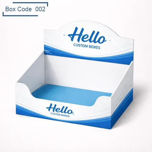 Custom White Display Boxes
