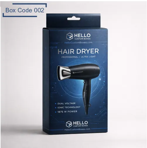 Custom Hair Dryer Boxes