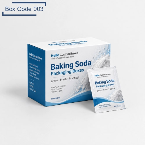 Custom Baking Soda Boxes