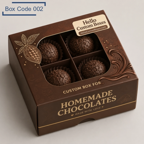 Boxes for Homemade Chocolates