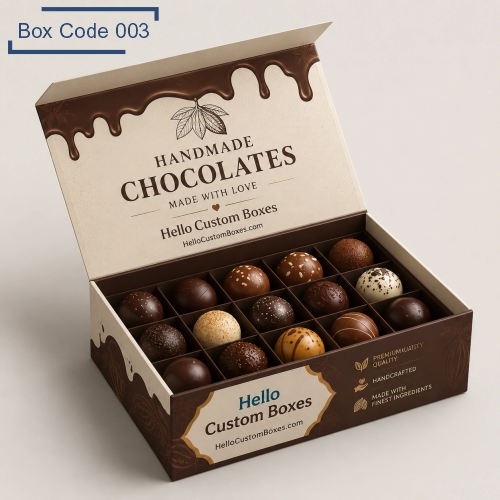 Boxes for Homemade Chocolates