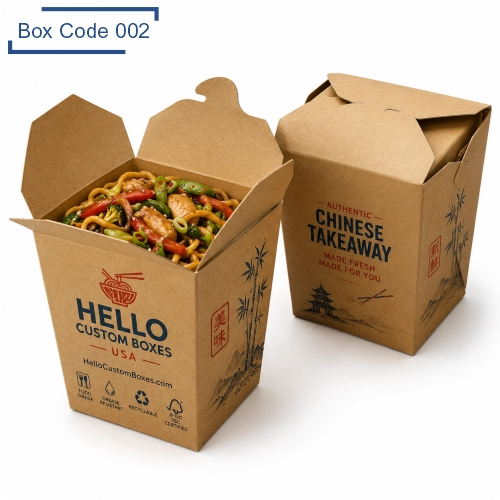 Custom Chinese Food Boxes