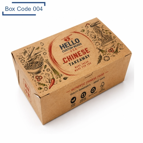 Custom Chinese Food Boxes