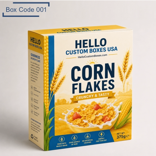 Custom Corn Flakes Boxes