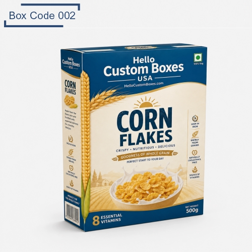 Custom Corn Flakes Boxes