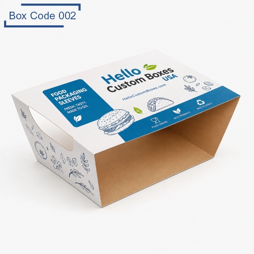 Custom Food Packaging Sleeves