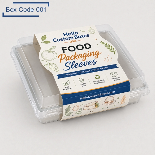 Custom Food Packaging Sleeves