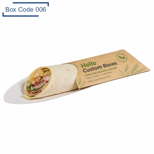 Custom Food Packaging Sleeves