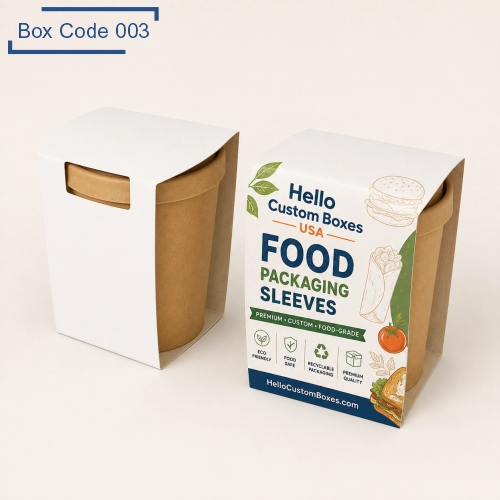 Custom Food Packaging Sleeves