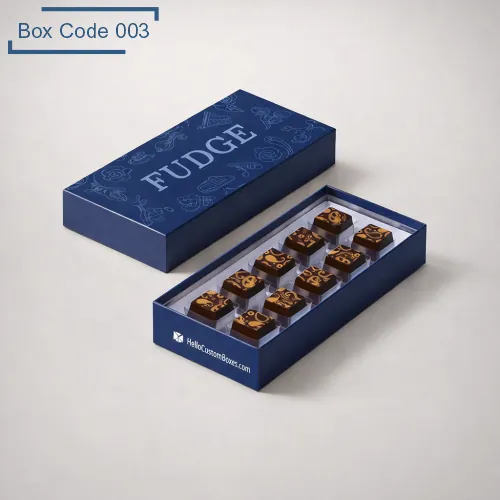 Custom Fudge Packaging Boxes